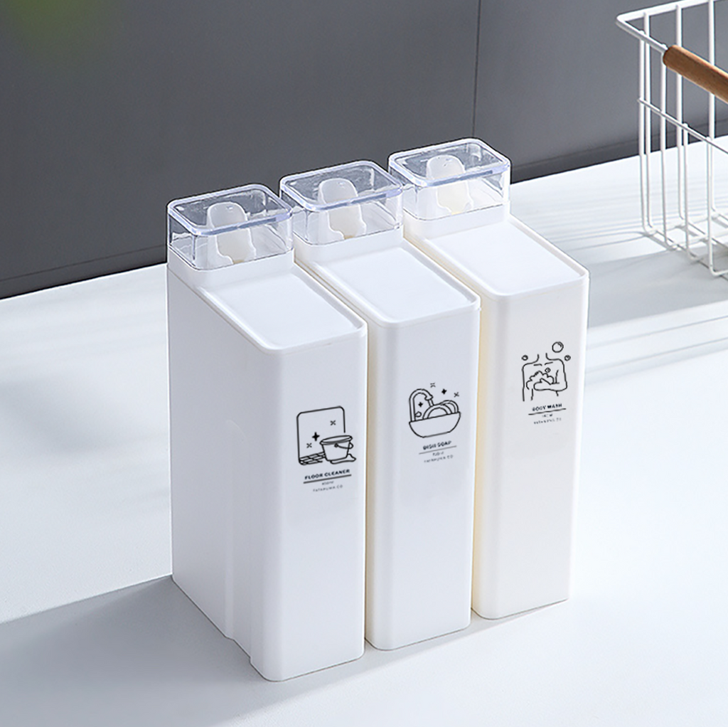 ORU - Botol Refill Estetik Minimalis Detergent Softener Laundry
