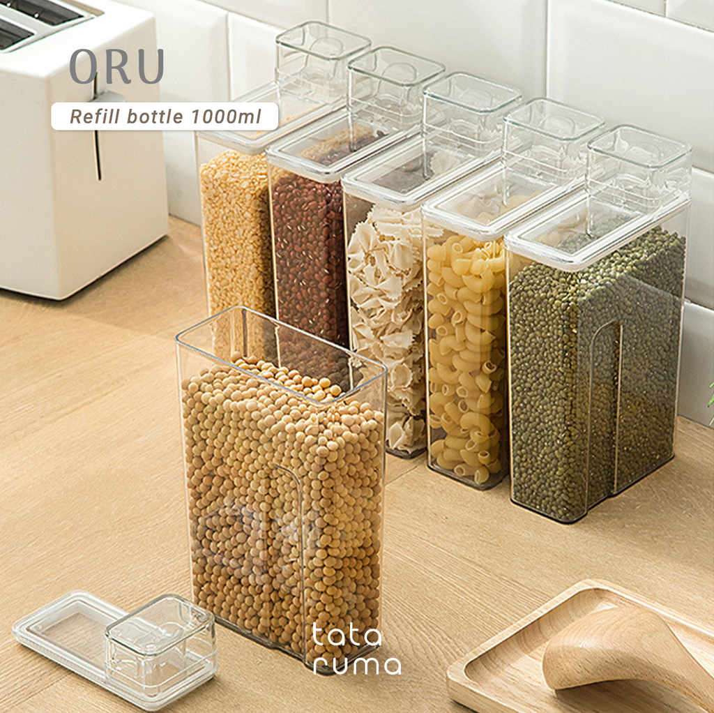 ORU - Botol Refill Estetik Minimalis Detergent Softener Laundry