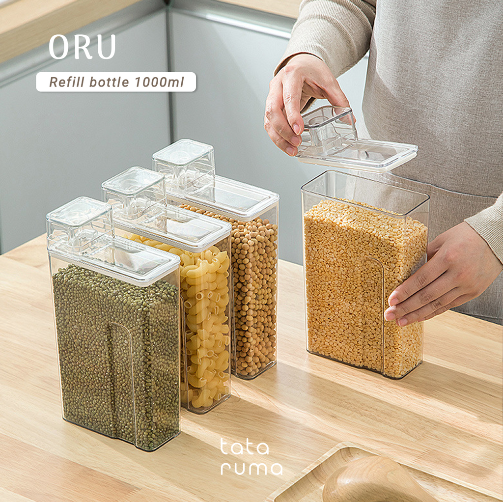 ORU - Botol Refill Estetik Minimalis Detergent Softener Laundry