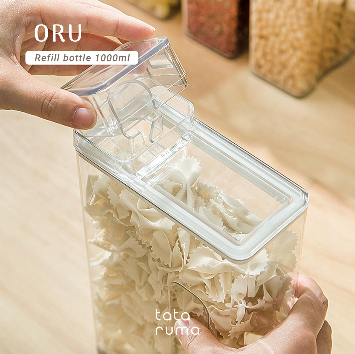 ORU - Botol Refill Estetik Minimalis Detergent Softener Laundry