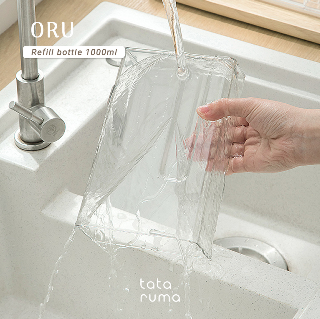 ORU - Botol Refill Estetik Minimalis Detergent Softener Laundry