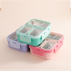 PANNA - Lunch Box Stainless 304 Sekat Kotak Bekal Anti Bocor Tumpah