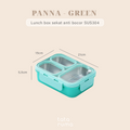PANNA - Lunch Box Stainless 304 Sekat Kotak Bekal Anti Bocor Tumpah
