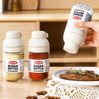PEPPA - Botol Bumbu Kaca Spice Bottle 250ml Shaker Tuang 2in1