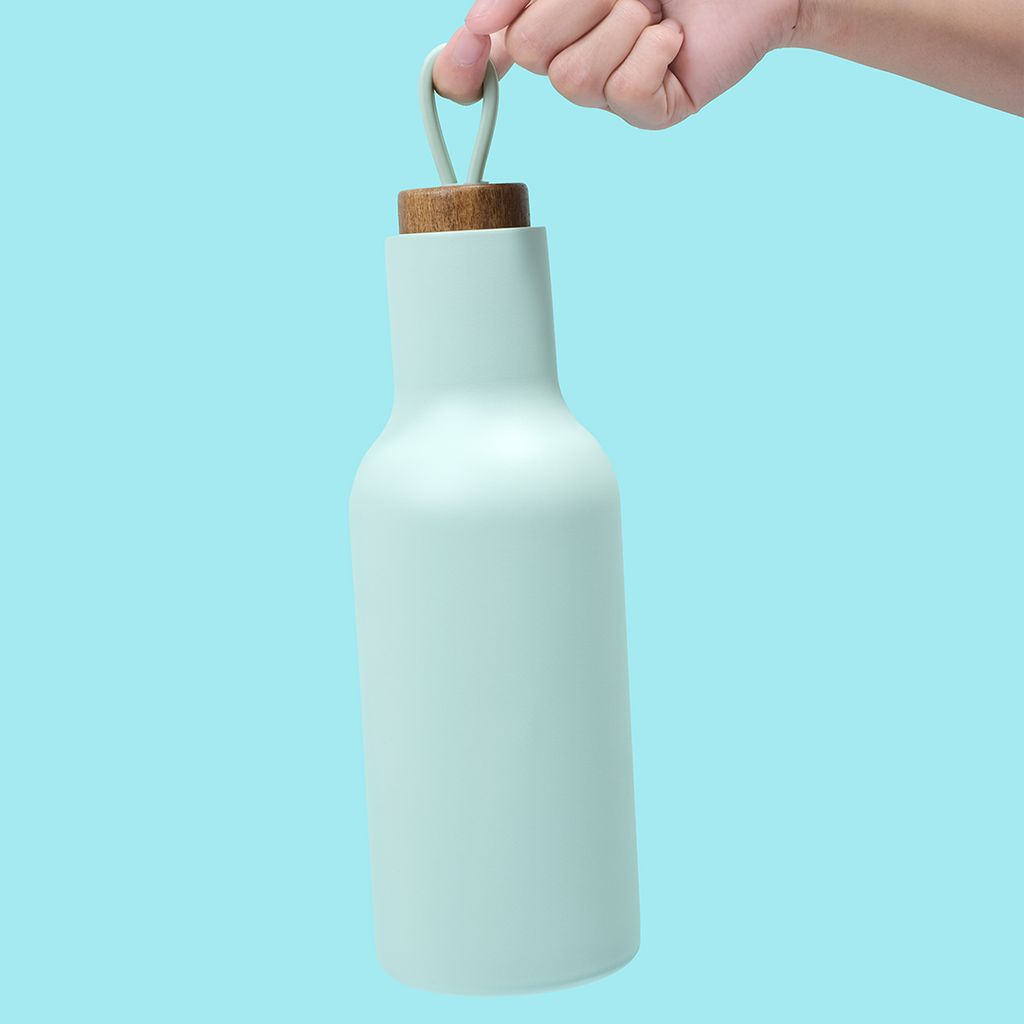 PILLA -Tumbler Vakum 900ml SS 304 dengan Handle Tahan Dingin 24 Jam Tahan Panas 12 Jam