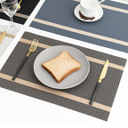 PLACEMAT - Alas Tatakan Piring Gelas Meja Makan PVC Tahan Air