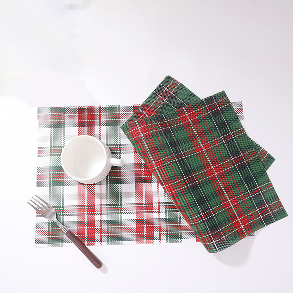 PLACEMAT - Alas Tatakan Piring Gelas Meja Makan PVC Tahan Air