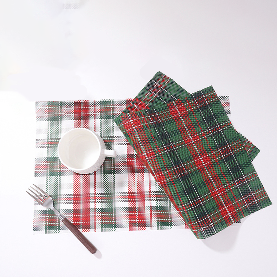 PLACEMAT - Alas Tatakan Piring Gelas Meja Makan PVC Tahan Air