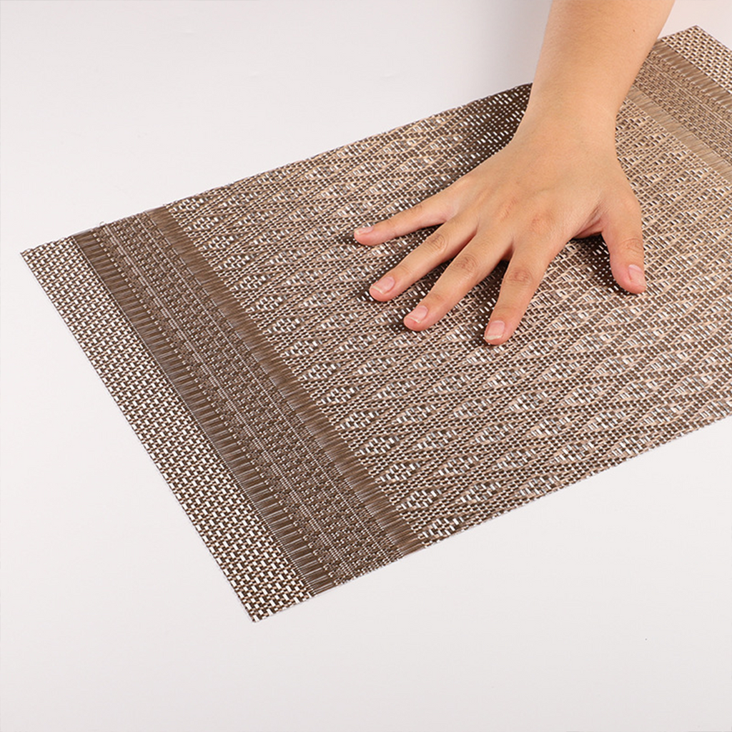 PLACEMAT - Alas Tatakan Piring Gelas Meja Makan PVC Tahan Air