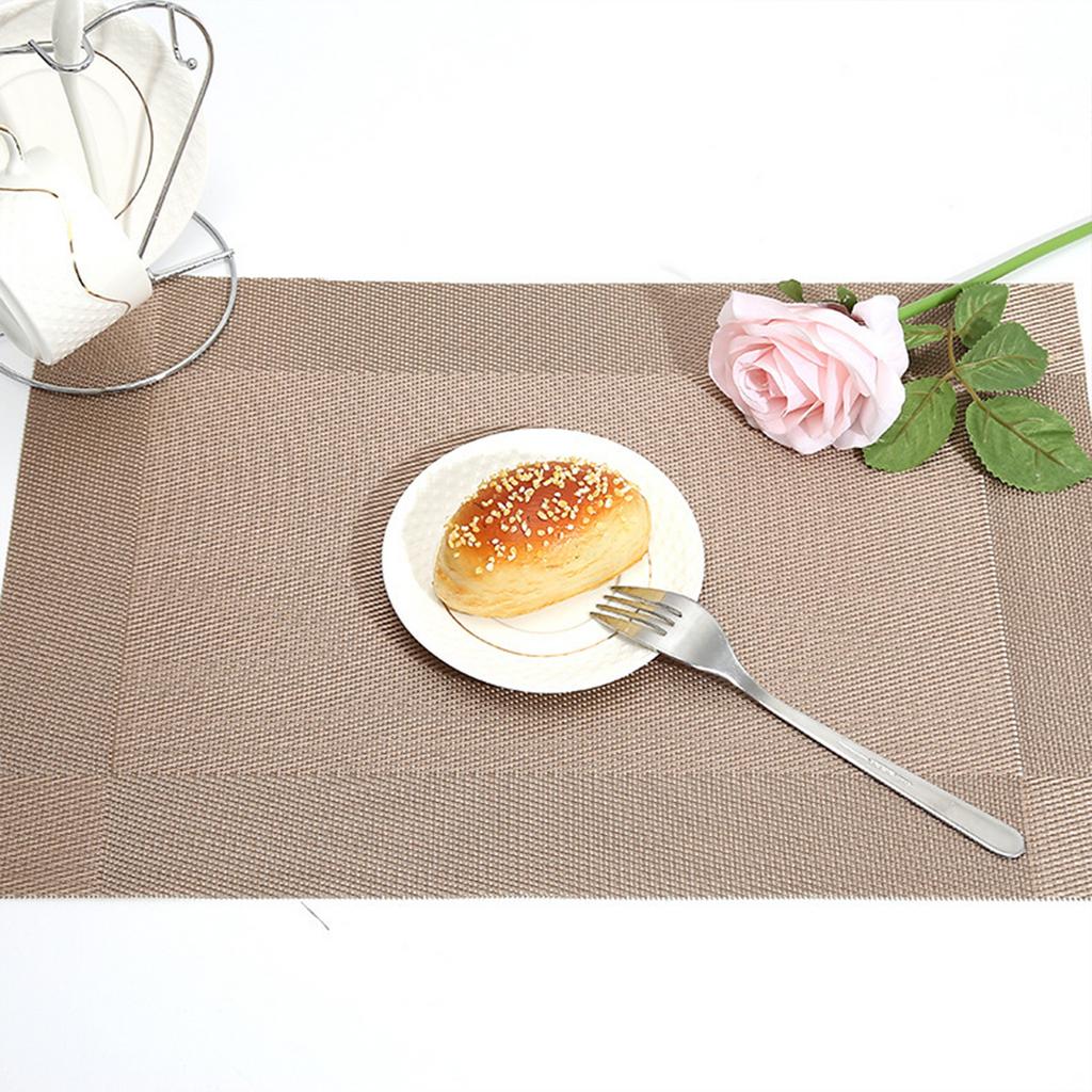 PLACEMAT - Alas Tatakan Piring Gelas Meja Makan PVC Tahan Air
