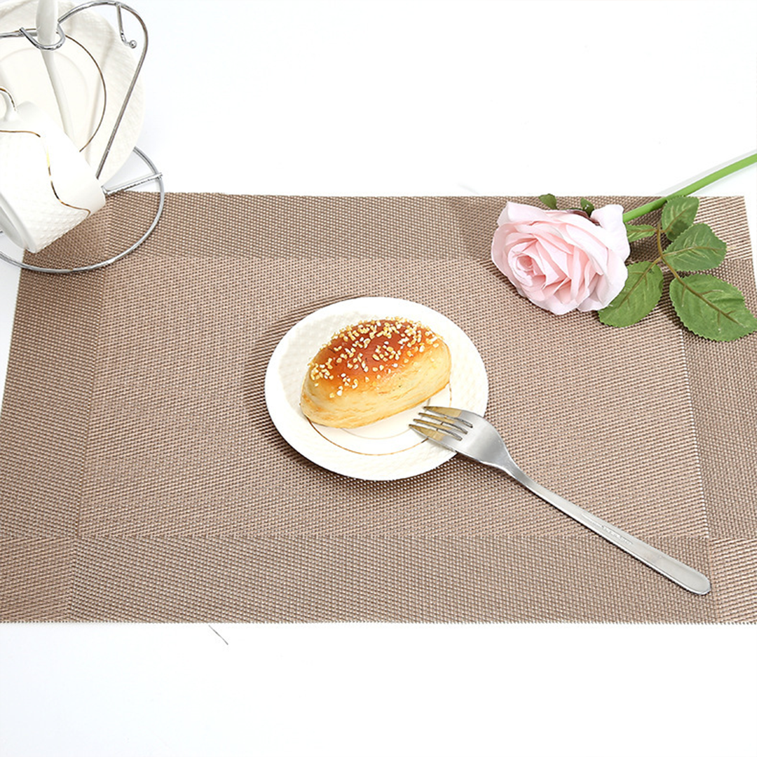 PLACEMAT - Alas Tatakan Piring Gelas Meja Makan PVC Tahan Air