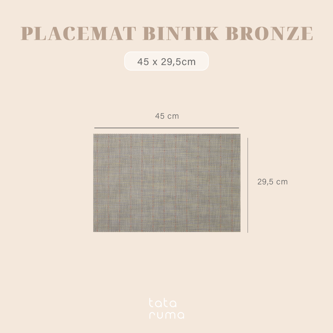 PLACEMAT - Alas Tatakan Piring Gelas Meja Makan PVC Tahan Air