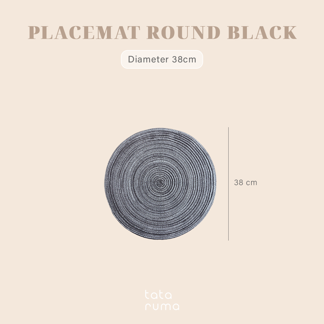 PLACEMAT - Alas Tatakan Piring Gelas Meja Makan PVC Tahan Air