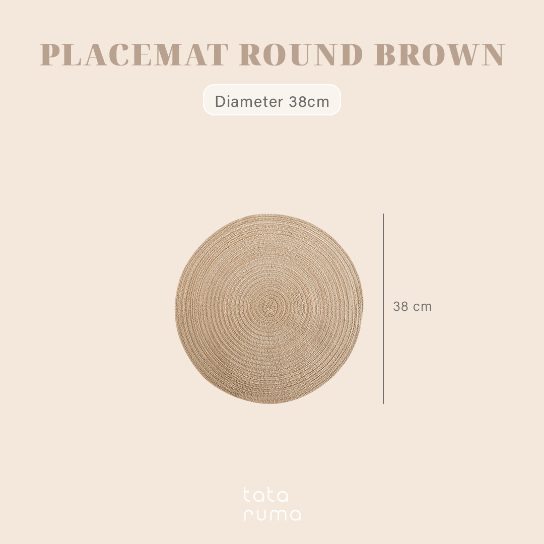 PLACEMAT - Alas Tatakan Piring Gelas Meja Makan PVC Tahan Air