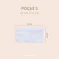 POCHI - Reusable Ziplock Silicone Silikon Pouch Bag Tas Penyimpanan Makanan Kedap Udara Anti Bocor Fridge Organizer Container Kontainer Kulkas
