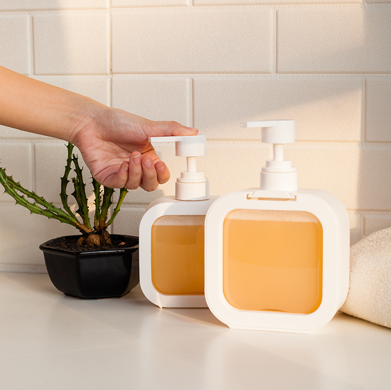 POPU - Botol Refill Sabun Cair 500ml Estetik Minimalis Korea