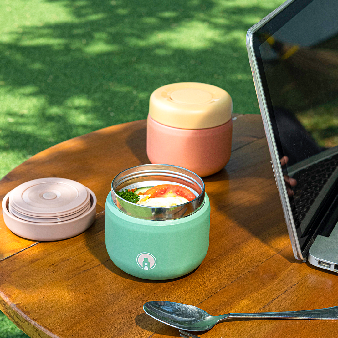 PORRI - Lunch Box Termos Tempat Makanan Sup Kuah 300ml Anti Bocor Tahan Dingin 12 Jam Panas 5 Jam TATARUMA
