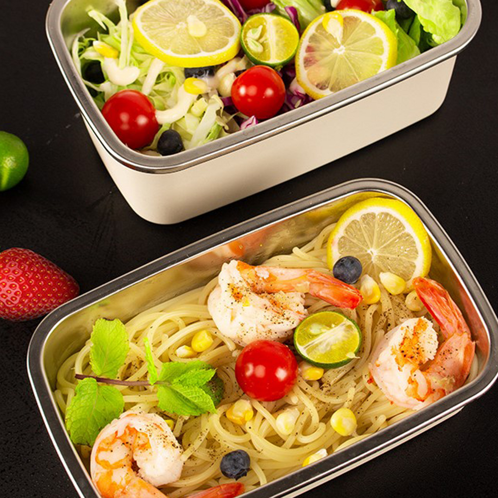 RANCHI - Food Box Stainless 304 dengan Tanggal Anti Bocor Tahan Panas Dingin