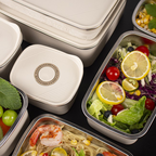 RANCHI - Food Box Stainless 304 dengan Tanggal Anti Bocor Tahan Panas Dingin