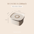 RANCHI - Food Box Stainless 304 dengan Tanggal Anti Bocor Tahan Panas Dingin