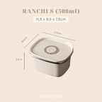 RANCHI - Food Box Stainless 304 dengan Tanggal Anti Bocor Tahan Panas Dingin