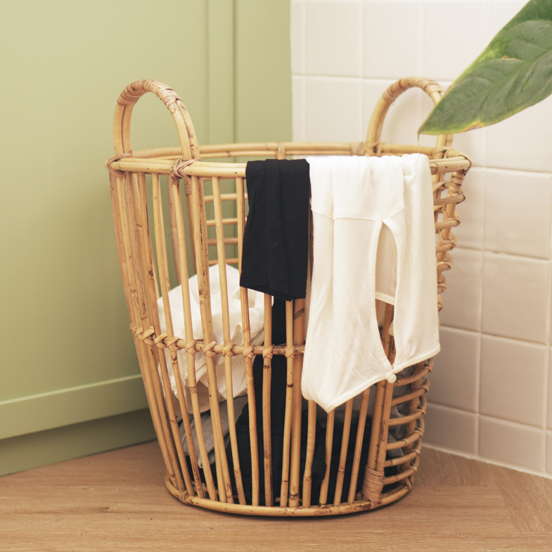 RANDORI -  Keranjang Baju Laundry Rotan Serbaguna Handmade Rattan Basket