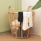 RANDORI -  Keranjang Baju Laundry Rotan Serbaguna Handmade Rattan Basket