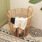 RANDORI -  Keranjang Baju Laundry Rotan Serbaguna Handmade Rattan Basket
