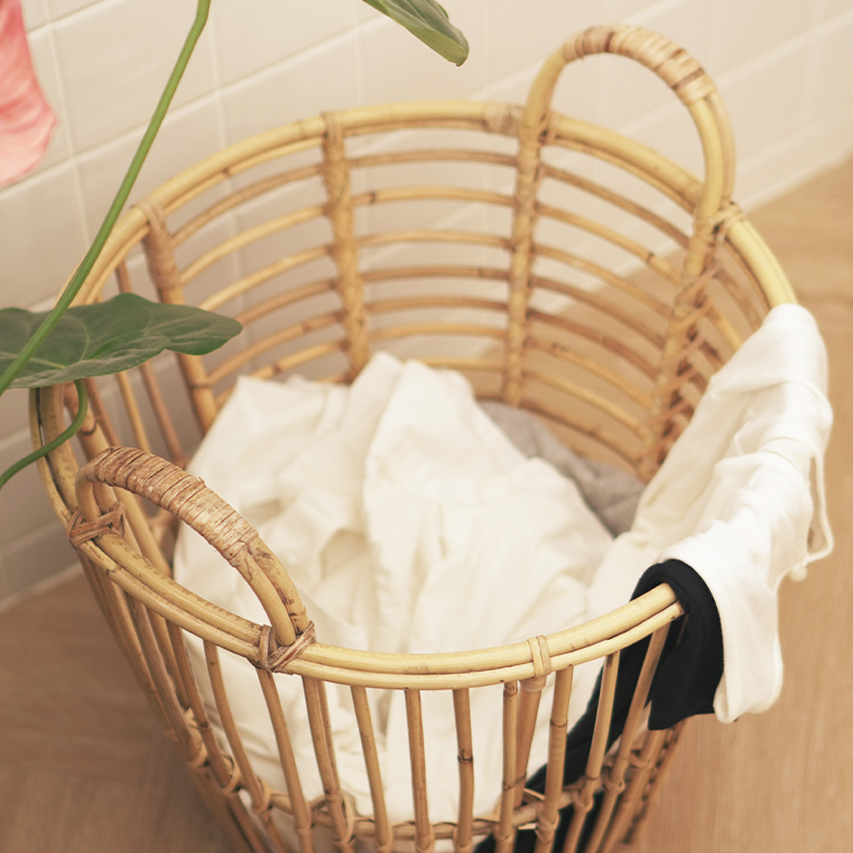 RANDORI -  Keranjang Baju Laundry Rotan Serbaguna Handmade Rattan Basket