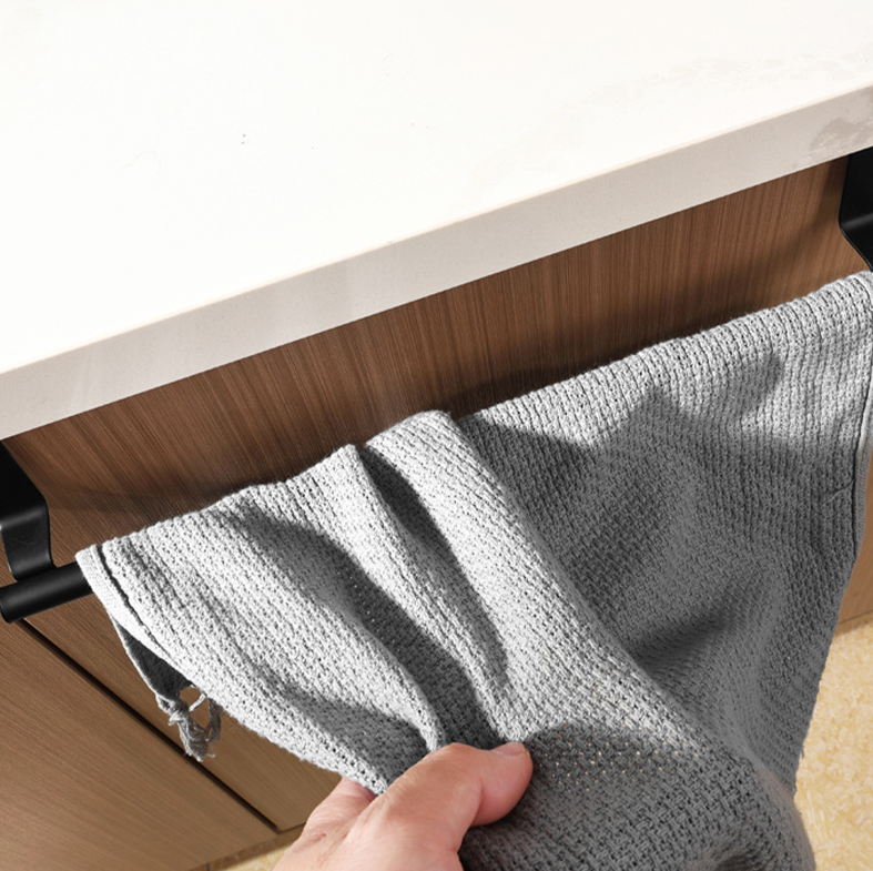 ROKU STAINLESS - Gantungan Cantolan dengan Palang Stainless Gantung Lap Celemek Handuk Tissue