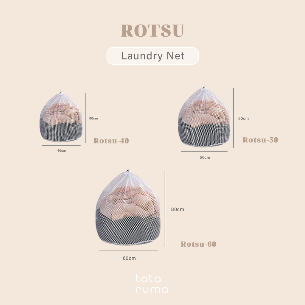 ROTSU - Laundry Net Bag Tas Jaring Untuk Mesin Cuci