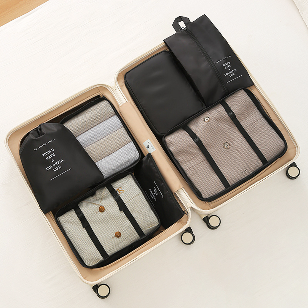 RYOKO - Tas Organizer Travel Kantung Packing 7 in 1