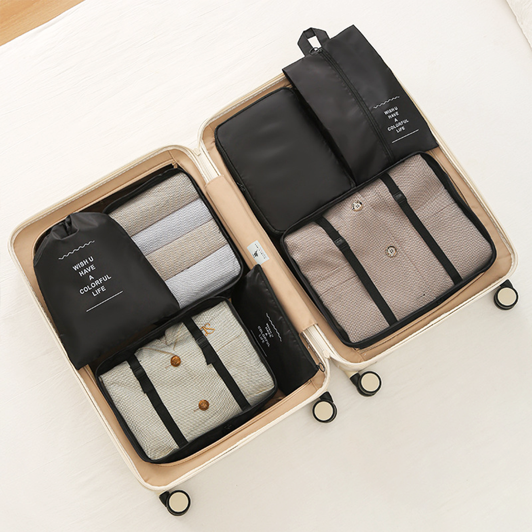 RYOKO - Tas Organizer Travel Kantung Packing 7 in 1