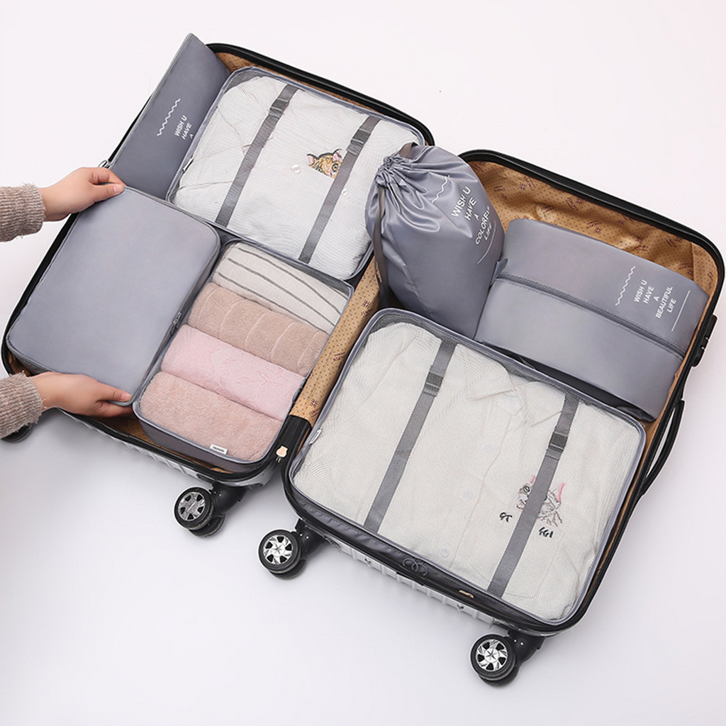 RYOKO - Tas Organizer Travel Kantung Packing 7 in 1
