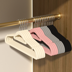 SAGARU - Gantungan Baju Hanger Suede Non-slip