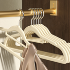 SAGARU - Gantungan Baju Hanger Suede Non-slip