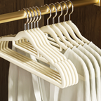 SAGARU - Gantungan Baju Hanger Suede Non-slip