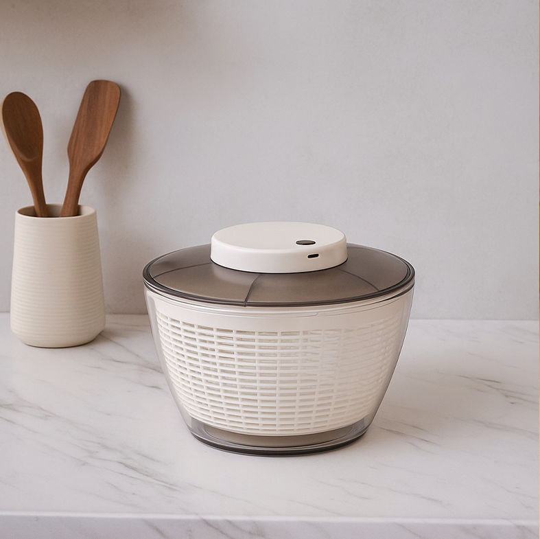 SARADA - Salad Spinner Bowl Peniris Pengering Putar Sayur Buah Elektrik