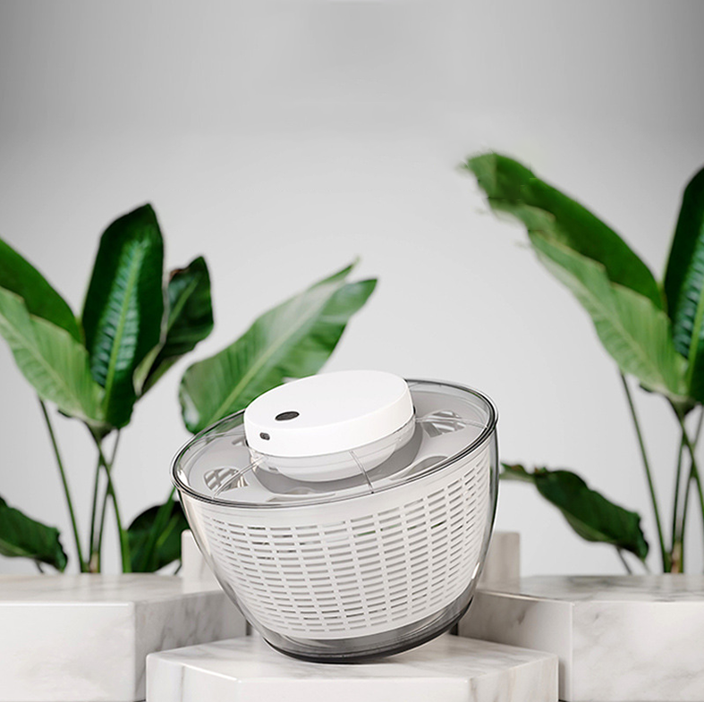 SARADA - Salad Spinner Bowl Peniris Pengering Putar Sayur Buah Elektrik
