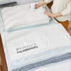 SHINKU - Plastik Vakum Jumbo Kompresi Pakaian Selimut Coat Bed Cover Packing Anti Air