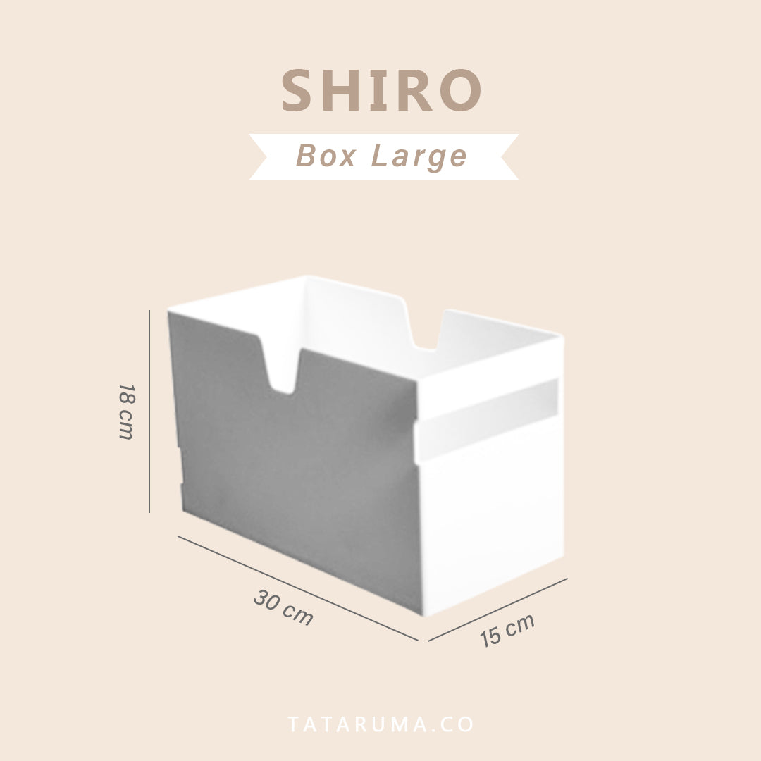SHIRO - Storage Box Serbaguna