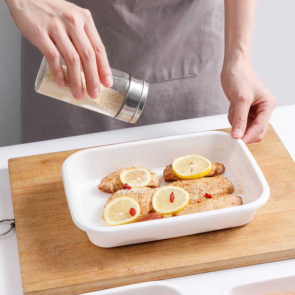 SHOKI - Piring Nampan Saji Food Prep Sayur Daging Hot Pot Lauk Serbaguna