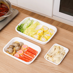 SHOKI - Piring Nampan Saji Food Prep Sayur Daging Hot Pot Lauk Serbaguna