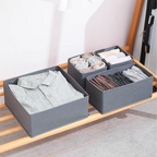 SKIBB - Clothes Storage Box set isi 6 Penyimpanan Baju/Pakaian/Dalaman Lipat Serbaguna