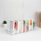 BUNDLING MOJI SOJI S/M/L - Kotak Kontainer Tempat Penyimpanan Toples Makanan Sayur Buah Daging Kulkas Fridge Freezer Food Storage Container Organizer Box