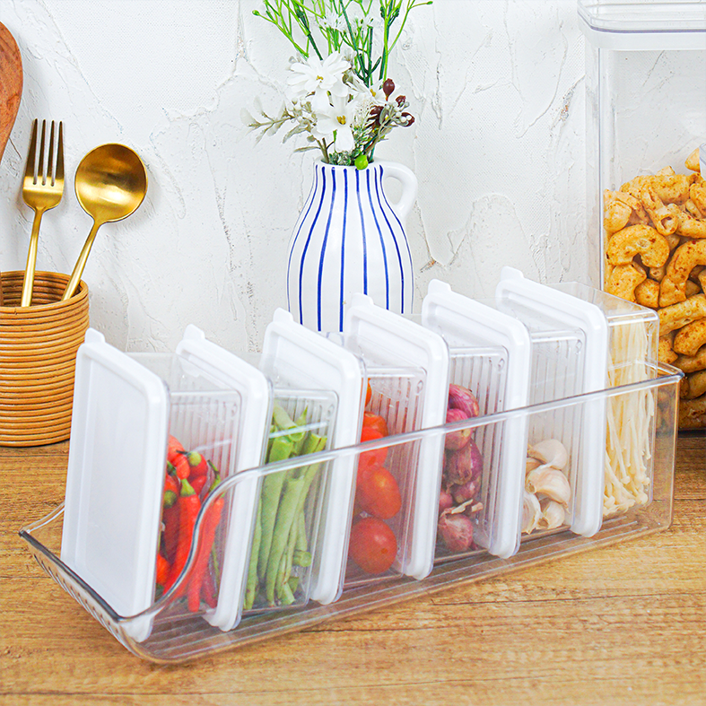 BUNDLING MOJI SOJI S/M/L - Kotak Kontainer Tempat Penyimpanan Toples Makanan Sayur Buah Daging Kulkas Fridge Freezer Food Storage Container Organizer Box