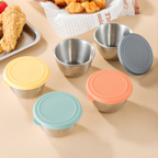 SOSU - Mini Sauce Cup Tempat Saos Kecap Mayones Anti Karat SUS304