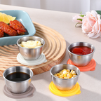 SOSU - Mini Sauce Cup Tempat Saos Kecap Mayones Anti Karat SUS304