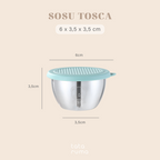 SOSU - Mini Sauce Cup Tempat Saos Kecap Mayones Anti Karat SUS304