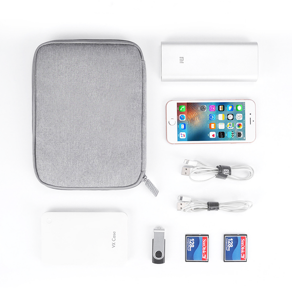 SUZEN - Tas Organizer Kabel Resleting Anti Debu Waterproof